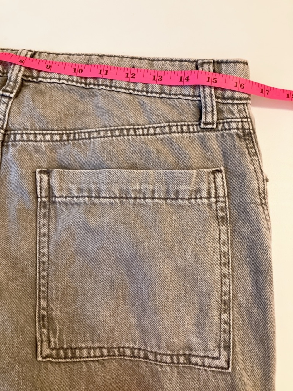 🏁Wild Fable Mid-Rise Wide-Leg Baggy Cargo Jeans Size 8 (Medium) - Picture 7 of 9